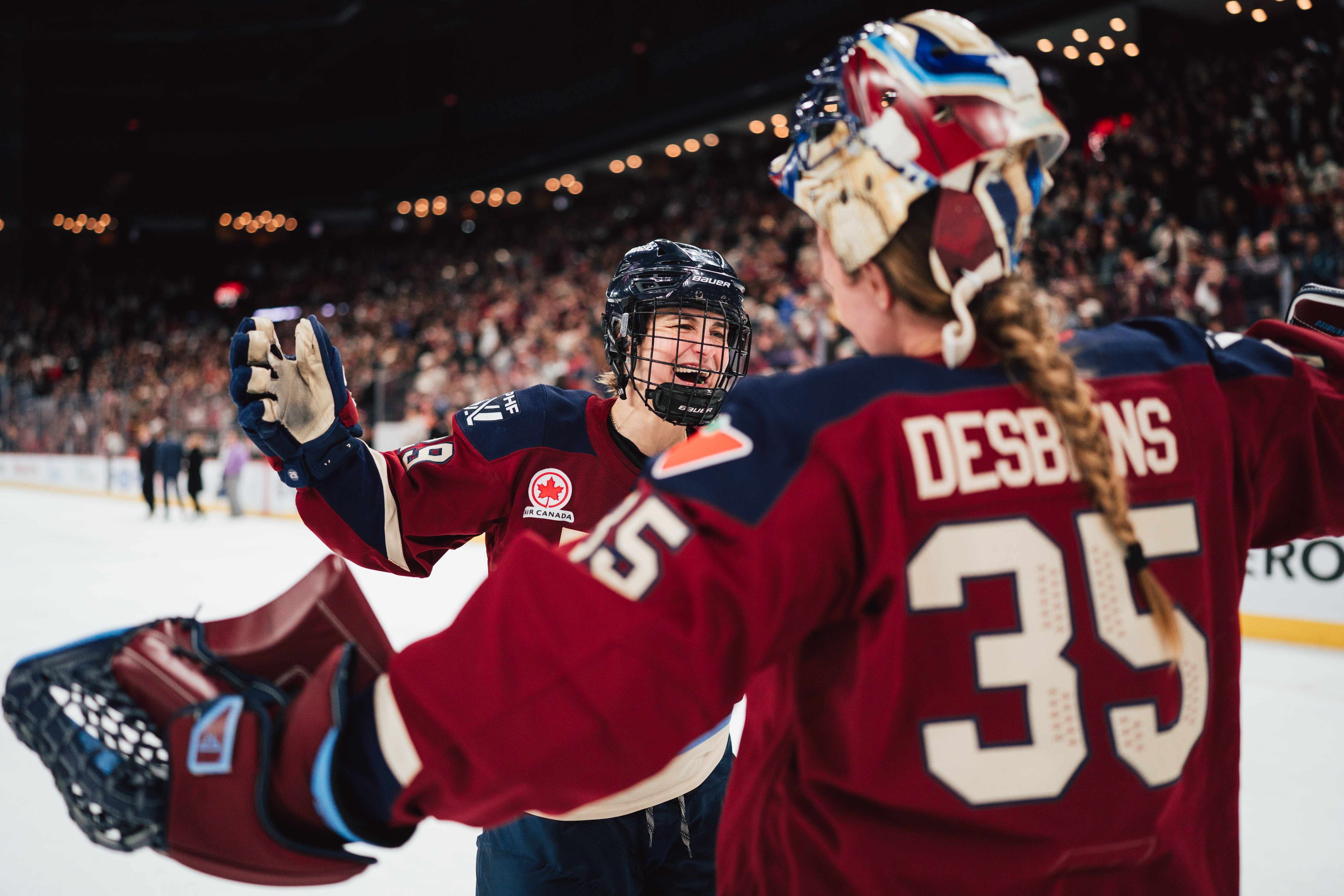 Bell Centre during game night